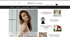Desktop Screenshot of bridalmall.co.za